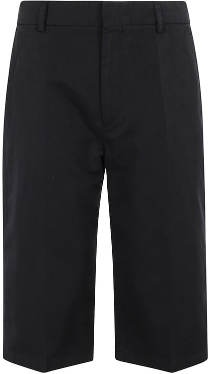 Filippa K Tailored Black Linen Bermuda Shorts
