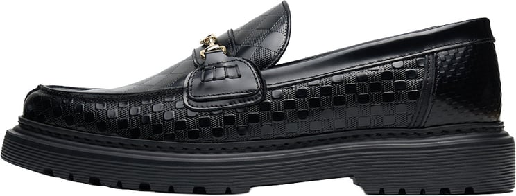 Filling Pieces Loafer Graved Black
