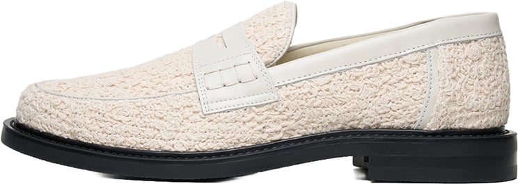 Filling Pieces Loafer Crochet Beige