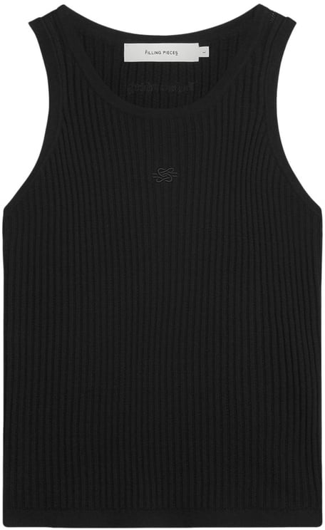 Filling Pieces Knit Tank Top Black