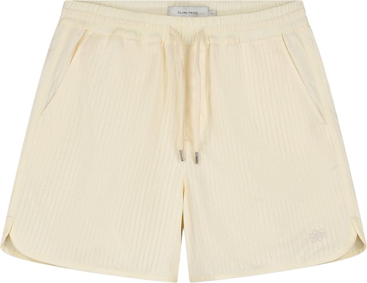 Filling Pieces Resort Shorts Mesh Antique White