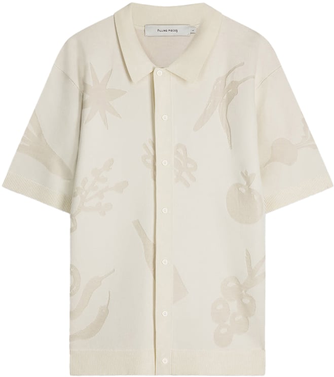 Filling Pieces Knit Shirt Breaking Bread Antique White