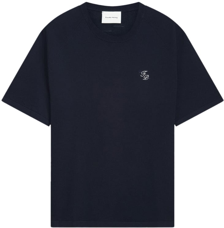 Filling Pieces Knit T-shirt Raglan Navy