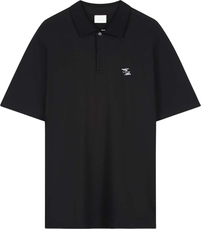 Filling Pieces Filling Pieces 422638500365 Polos Zwart Jersey
