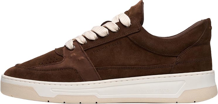 Filling Pieces Low Vise Suede Chocolate