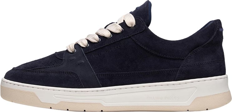 Filling Pieces Low Vise Suede Navy