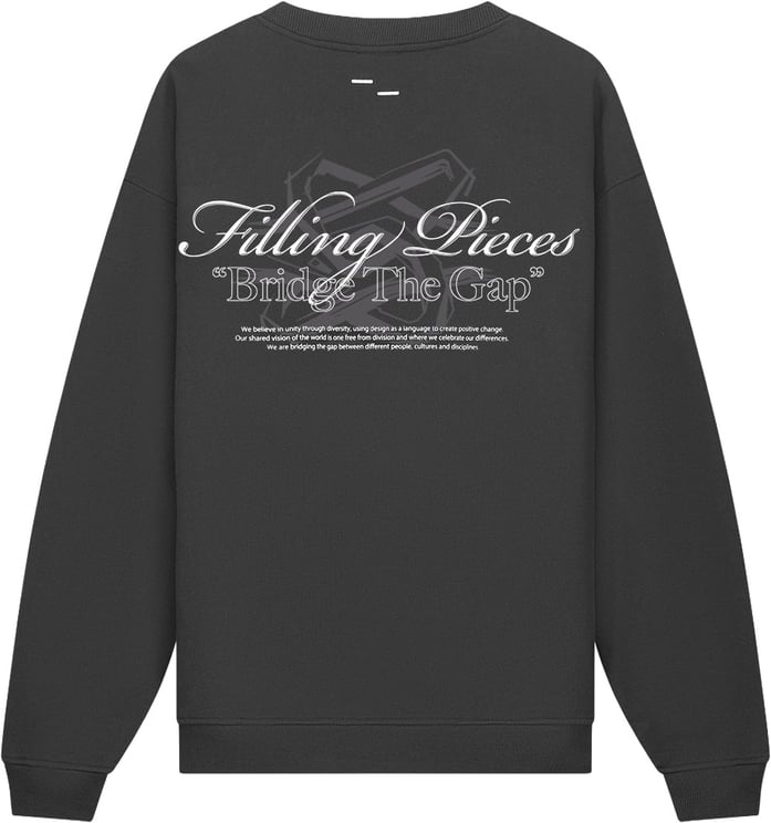 Filling Pieces Sweatshirt Bridge the Gap Vintage Black