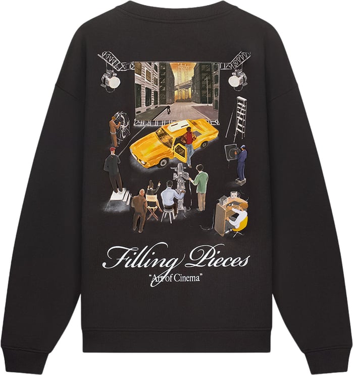 Filling Pieces Sweatshirt Film Set Black