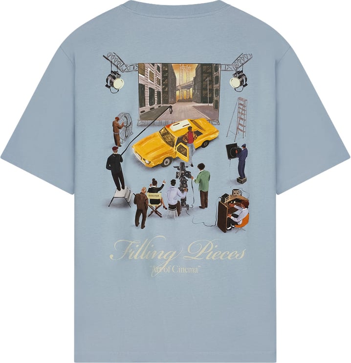 Filling Pieces T-Shirt Film Set Celestial Blue