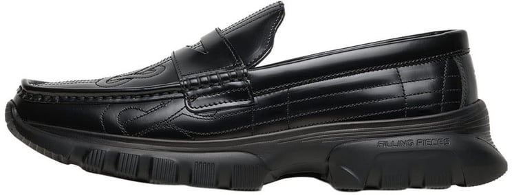 Filling Pieces Hybrid Loafer Quilted Black