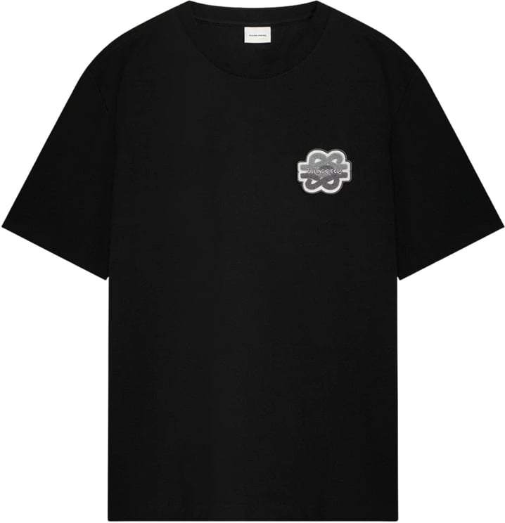 Filling Pieces Filling Pieces 422520500167 T-shirts Zwart T-shirt Gowtu Tonal