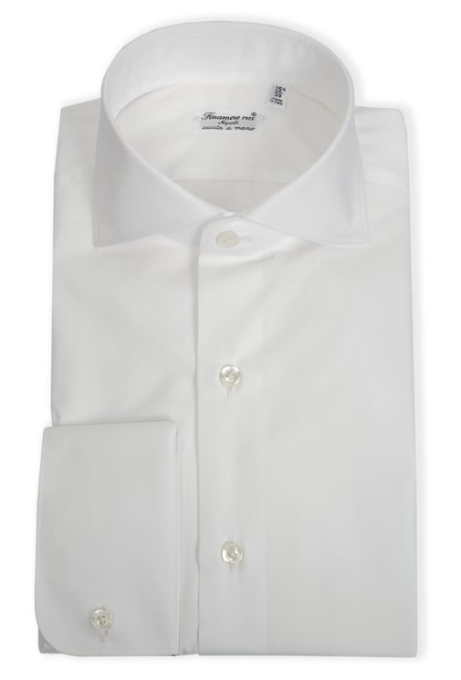 Finamore 1925 Napoli Double-Twisted Cotton Poplin Tailored Shirt