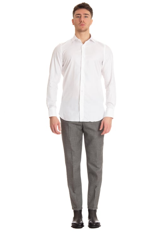 Finamore 1925 Napoli 170/2 Twill Tailored Shirt Milano Line
