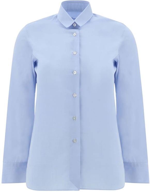 Finamore 1925 Napoli Shirts Clear Blue