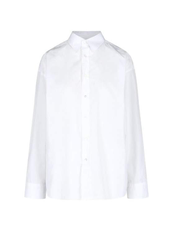 Finamore 1925 Napoli Oriana Oversized Shirt – White