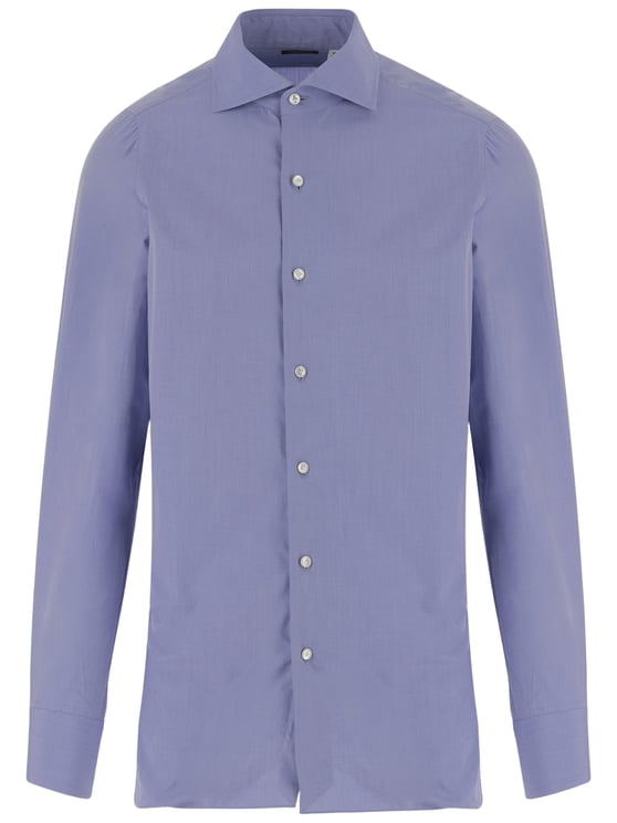 Finamore 1925 Napoli Classic Collar Cotton Shirt