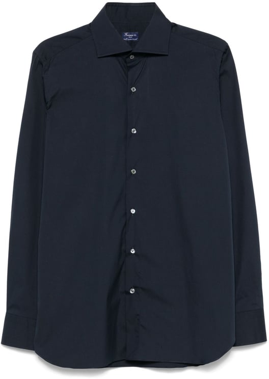 Finamore 1925 Napoli Shirts Blue