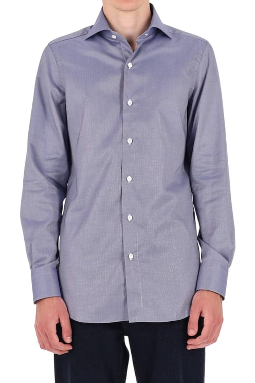 Finamore 1925 Napoli Milano Royal Oxford Cotton Shirt