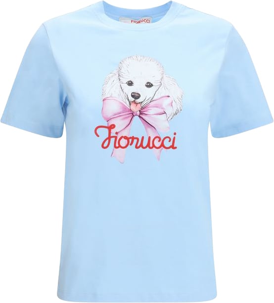Fiorucci Fiorucci Blue Cotton T-Shirt