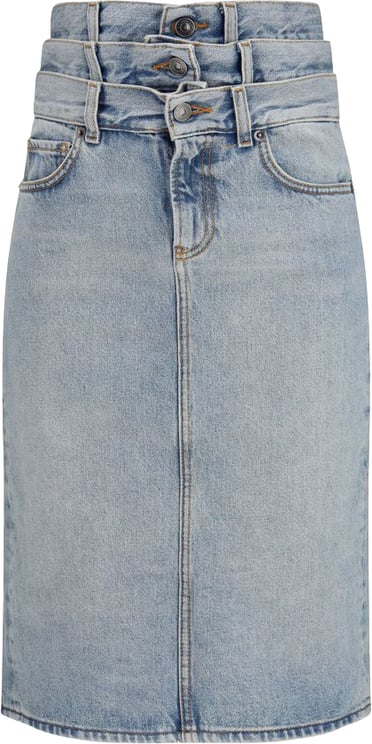 Fiorucci Fiorucci Blue Denim Skirt