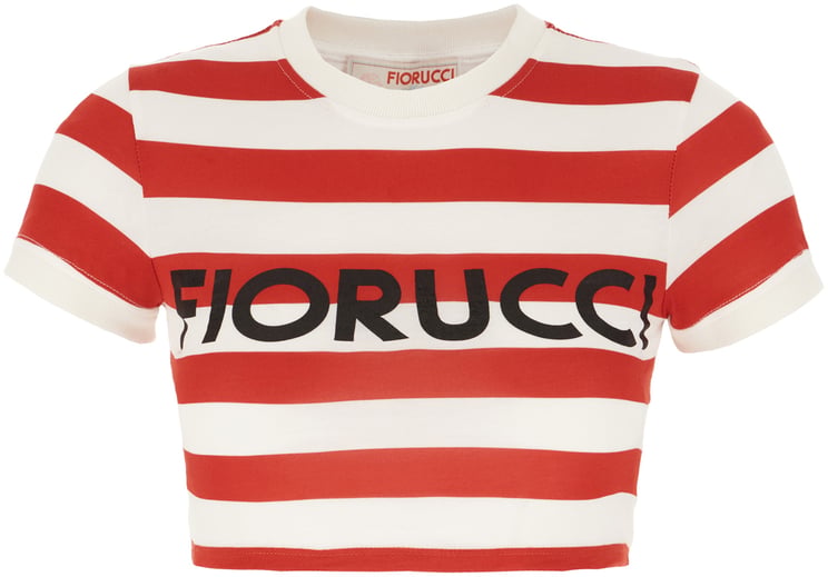 Fiorucci Fiorucci Two-tone cotton t-shirt