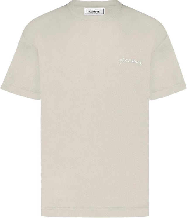 FLÂNEUR Signature T-Shirt | Beige