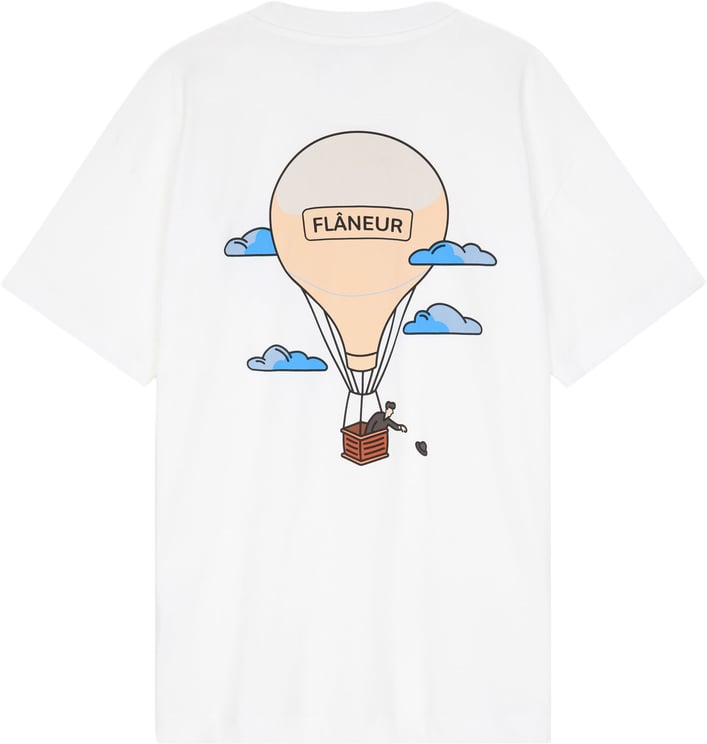 FLÂNEUR Aéronautique T-Shirt | White