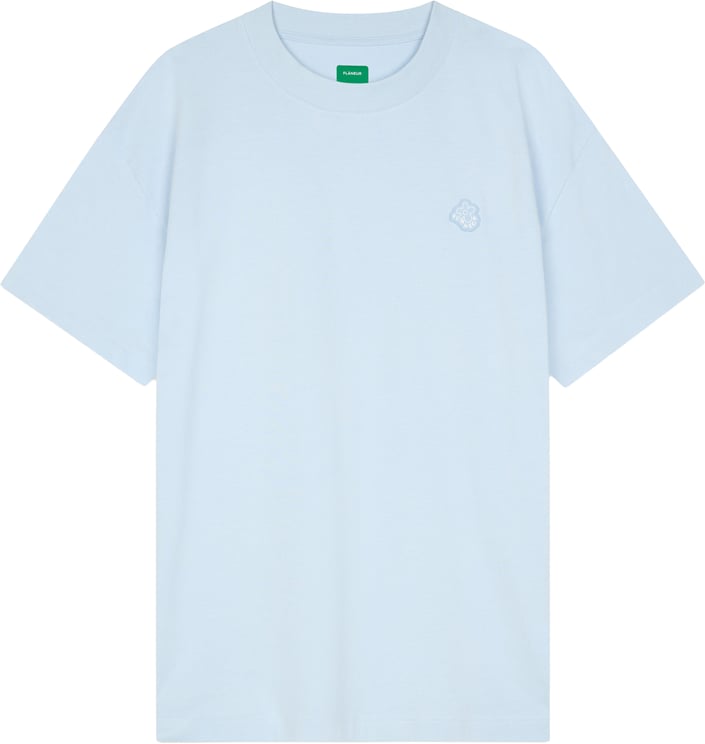 FLÂNEUR Rubber Blossom T-Shirt | Light Blue