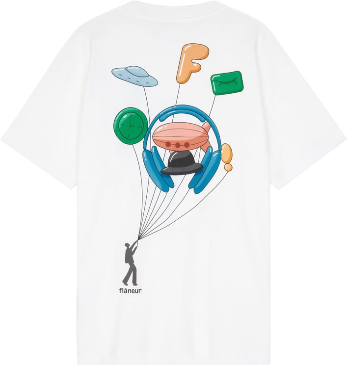 FLÂNEUR Inflatables T-Shirt | White