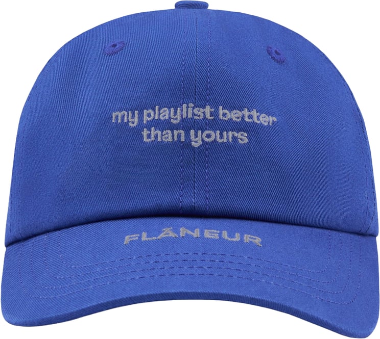 FLÂNEUR Playlist Cap | Blue