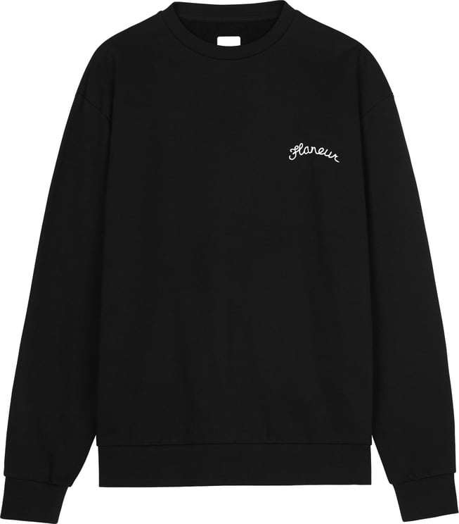 FLÂNEUR Signature Sweater | Black