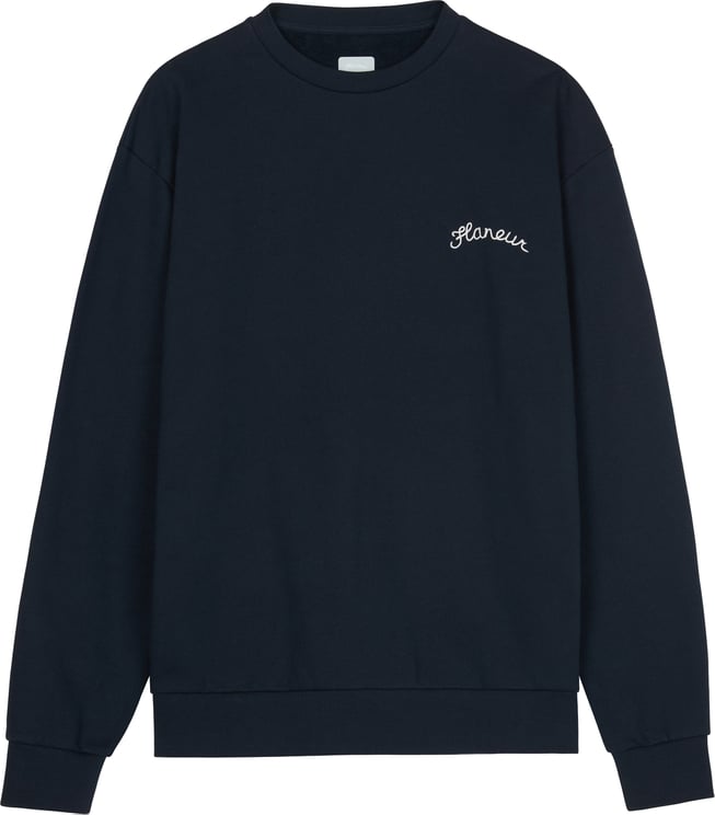 FLÂNEUR Signature Sweater | Navy