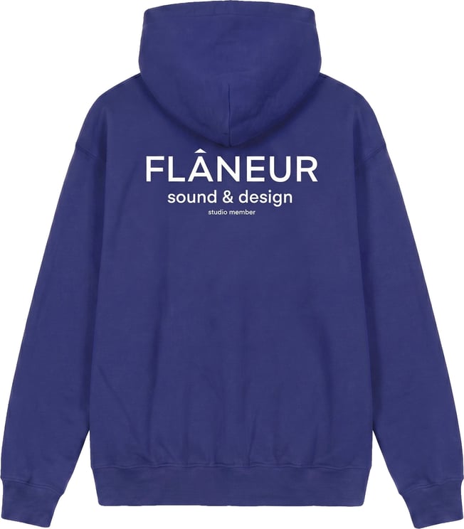FLÂNEUR Sound & Design Studio Member Zip-Up | Blue