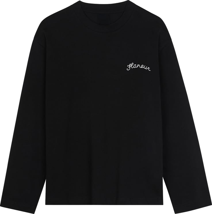 FLÂNEUR Signature Long Sleeve | Black