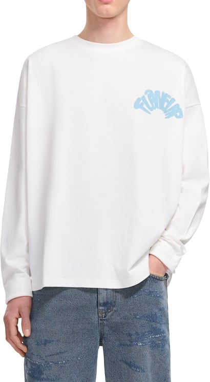 FLÂNEUR Flaneur Sounds Good Long Sleeve | White