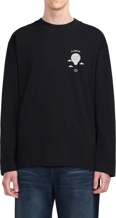 FLÂNEUR Balloon Long Sleeve | Black