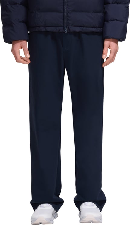 FLÂNEUR Badge Formal Tech Pants | Navy