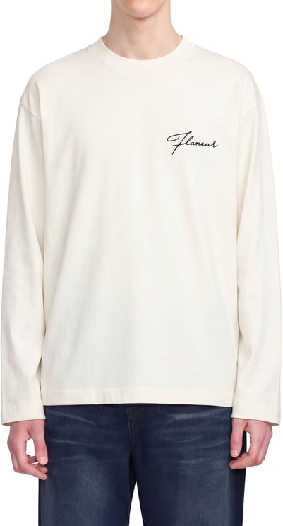 FLÂNEUR Freedom Long Sleeve | Off White