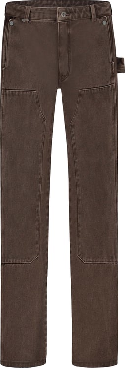 FLÂNEUR Carpenter Straight Jeans | Brown