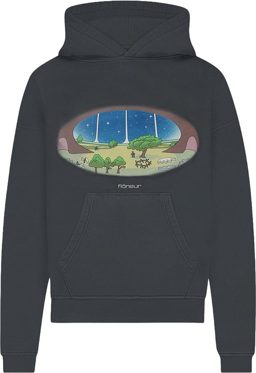 FLÂNEUR Stardome Hoodie (500GSM) | Black