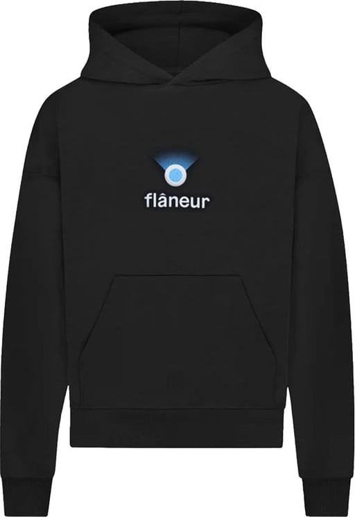 FLÂNEUR Locator Hoodie (500GSM) | Black