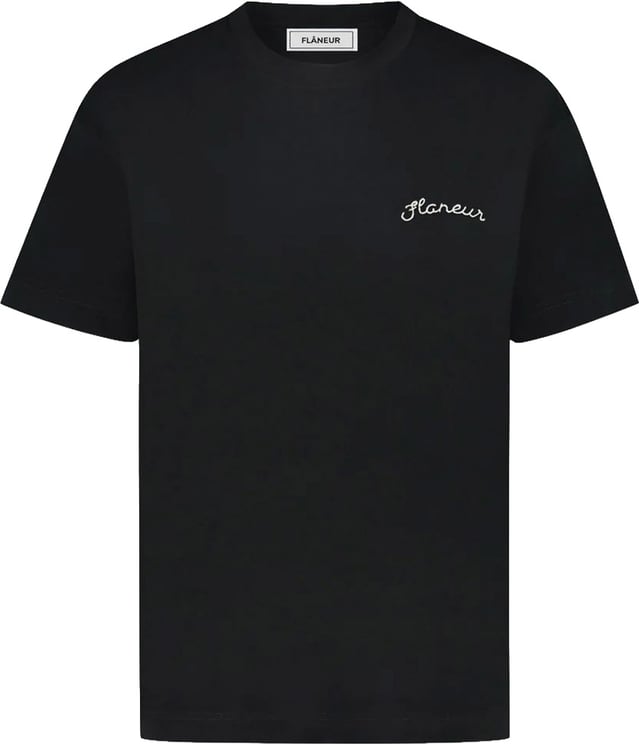 FLÂNEUR Signature T-Shirt | Black