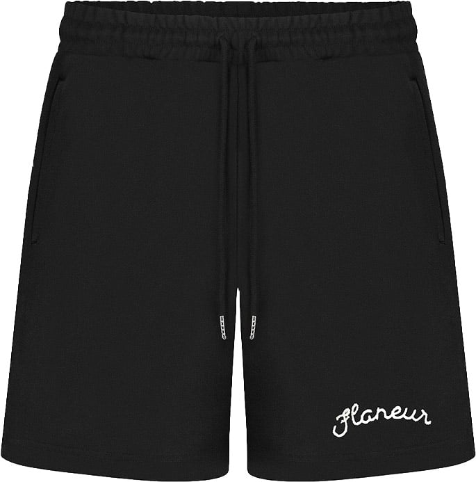 FLÂNEUR Signature Shorts | Black