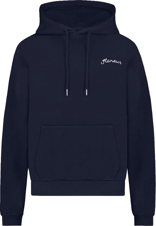 FLÂNEUR Signature Hoodie | Navy