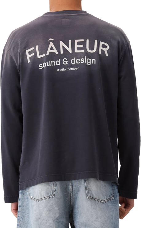 FLÂNEUR Flâneur Longsleeve Zwart Sound & Design