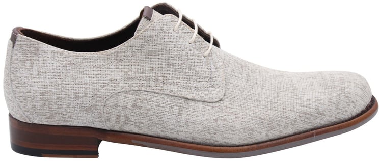 Floris van Bommel Veterschoen Beige