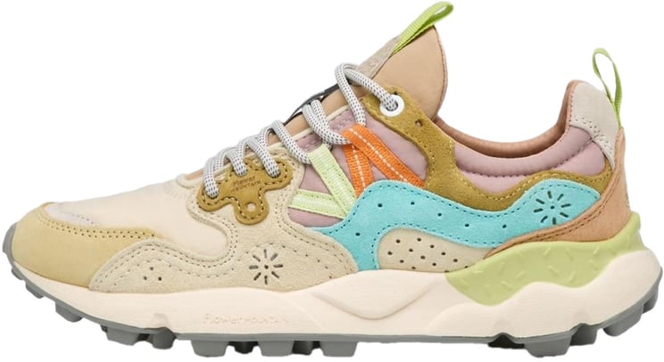 Flower Mountain Dames Yamano 3 Sneaker Wit/Multi