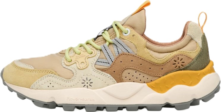 Flower Mountain Sneakers Pale Yellow-Light Beige-Off Wh