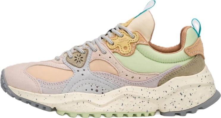 Flower Mountain Sneakers Pale Pink-Lilac-Light Green