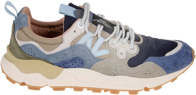 Flower Mountain Flat Shoes G Navyblukaki